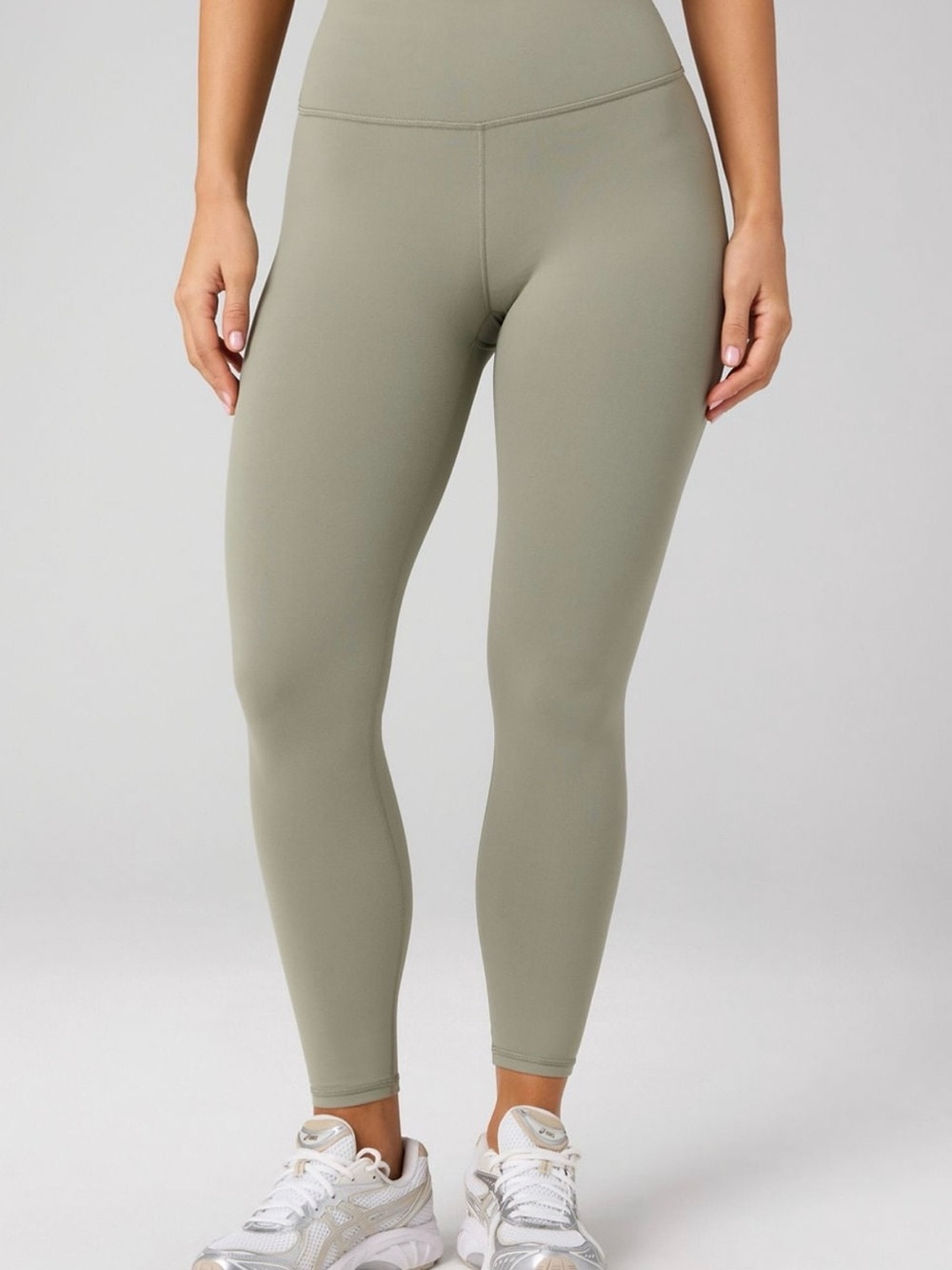 Fabletics High-Rise Leggings in Sage green